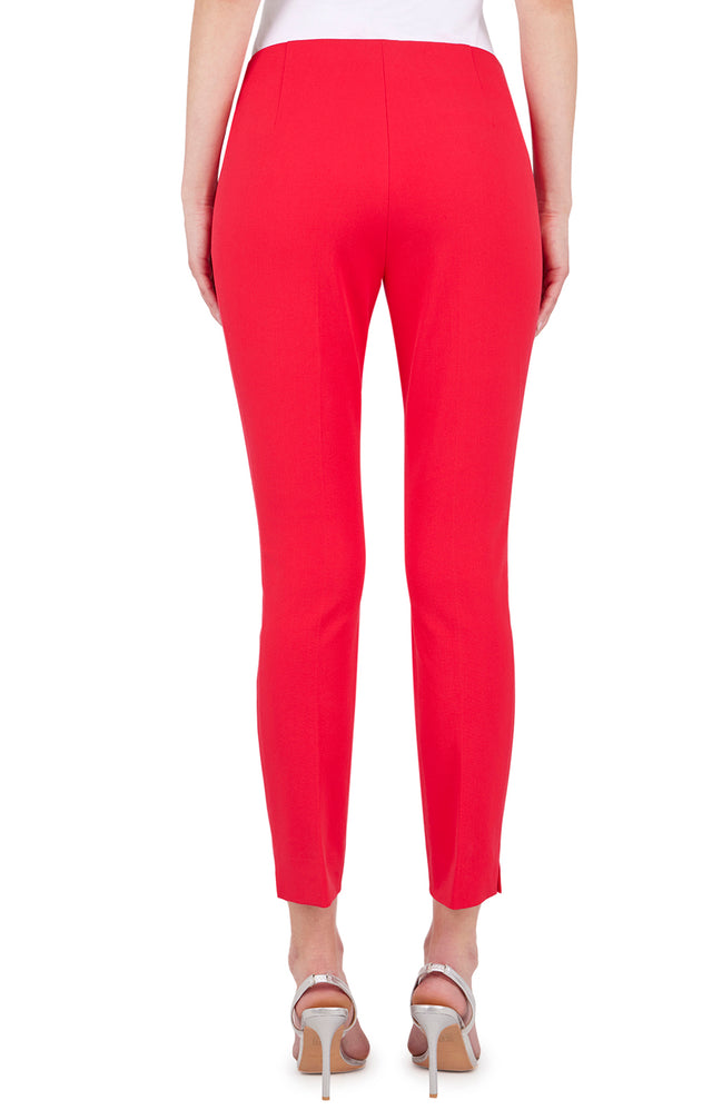Hollywood-red - Soft Cropped Pants